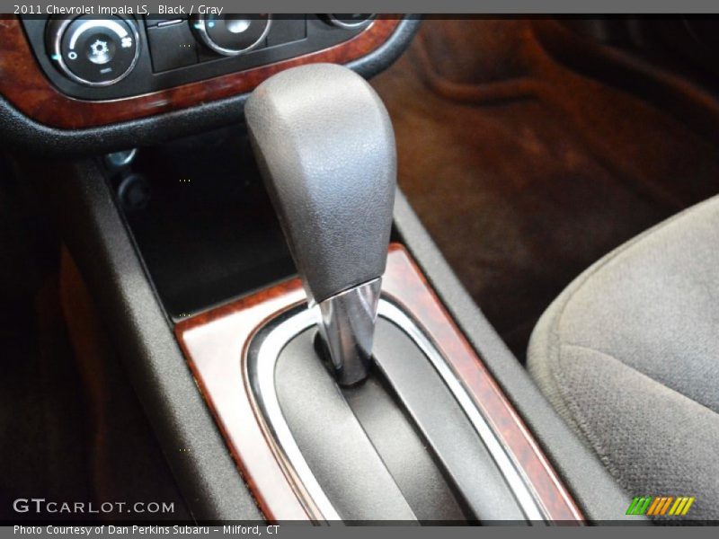 Black / Gray 2011 Chevrolet Impala LS