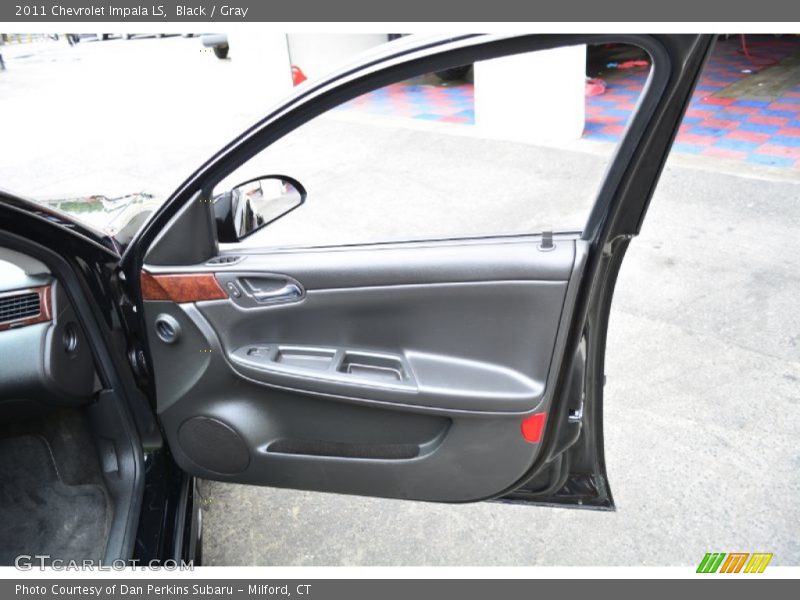 Black / Gray 2011 Chevrolet Impala LS