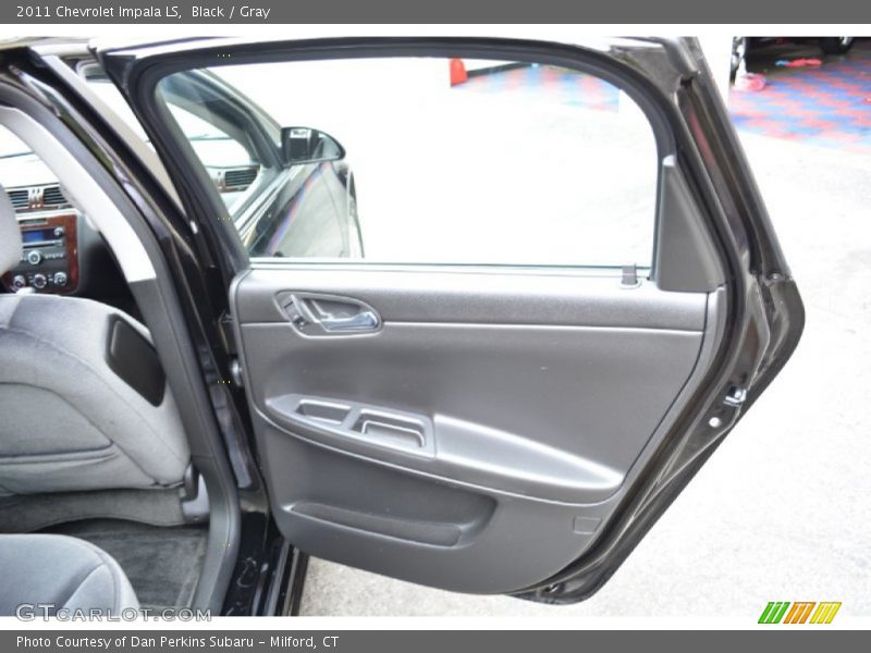 Black / Gray 2011 Chevrolet Impala LS