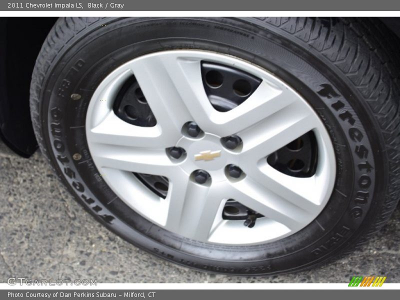 Black / Gray 2011 Chevrolet Impala LS