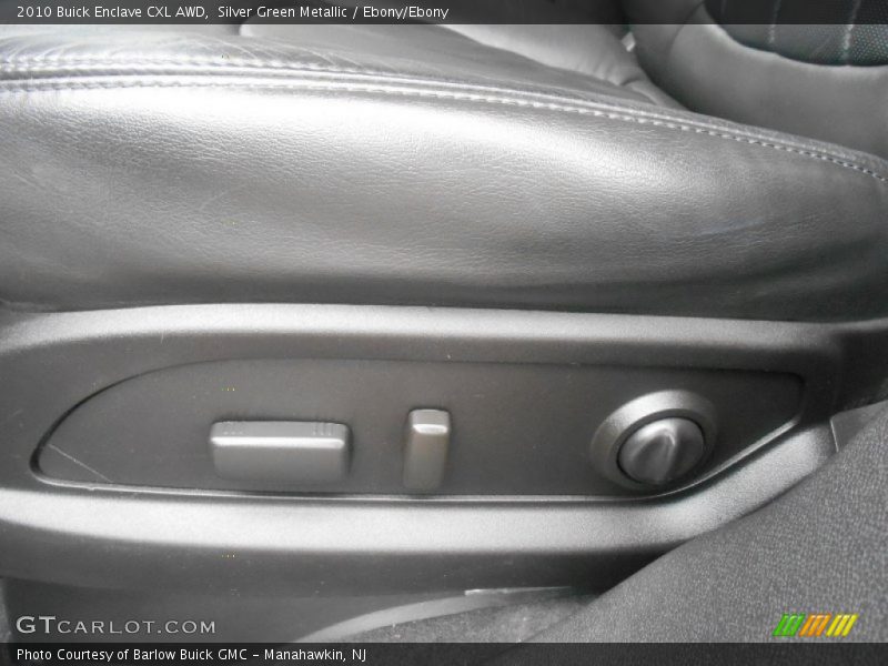Silver Green Metallic / Ebony/Ebony 2010 Buick Enclave CXL AWD