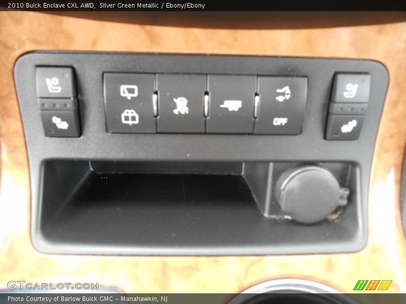 Silver Green Metallic / Ebony/Ebony 2010 Buick Enclave CXL AWD