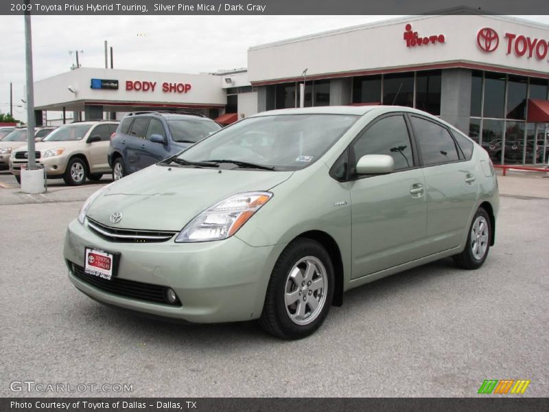 Silver Pine Mica / Dark Gray 2009 Toyota Prius Hybrid Touring