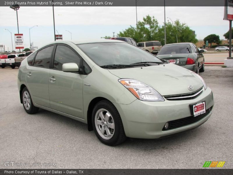 Silver Pine Mica / Dark Gray 2009 Toyota Prius Hybrid Touring
