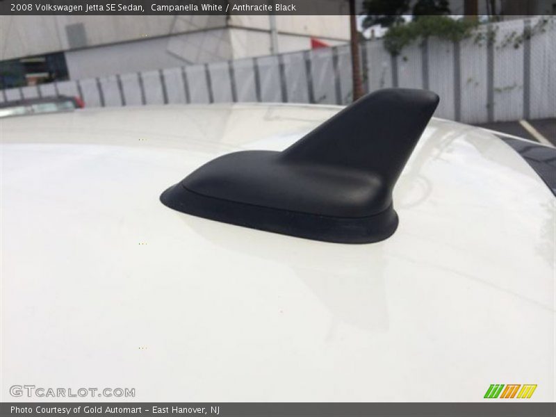 Campanella White / Anthracite Black 2008 Volkswagen Jetta SE Sedan