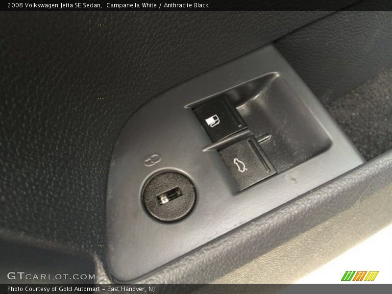 Campanella White / Anthracite Black 2008 Volkswagen Jetta SE Sedan