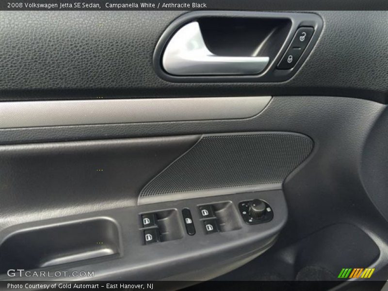 Campanella White / Anthracite Black 2008 Volkswagen Jetta SE Sedan