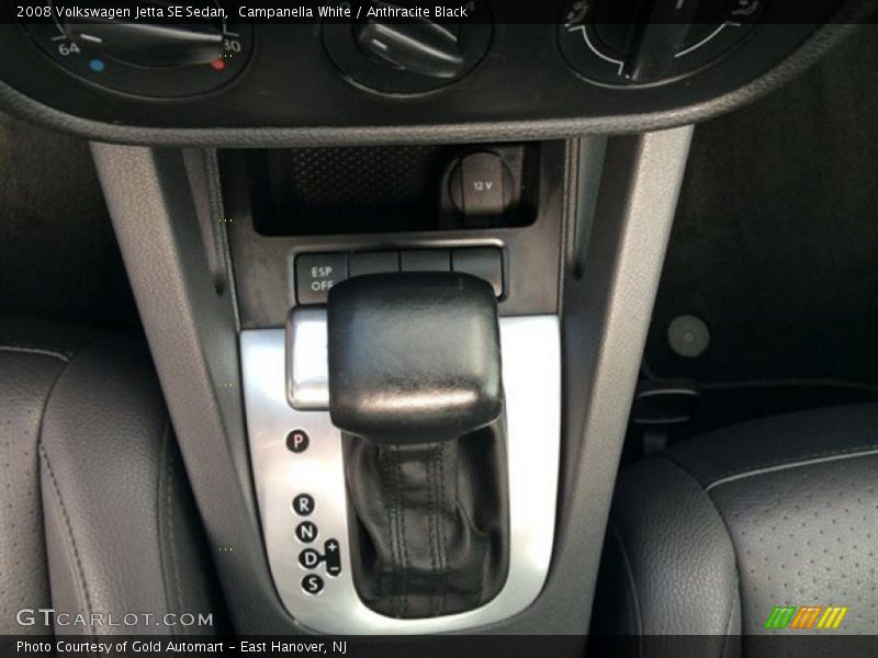 Campanella White / Anthracite Black 2008 Volkswagen Jetta SE Sedan