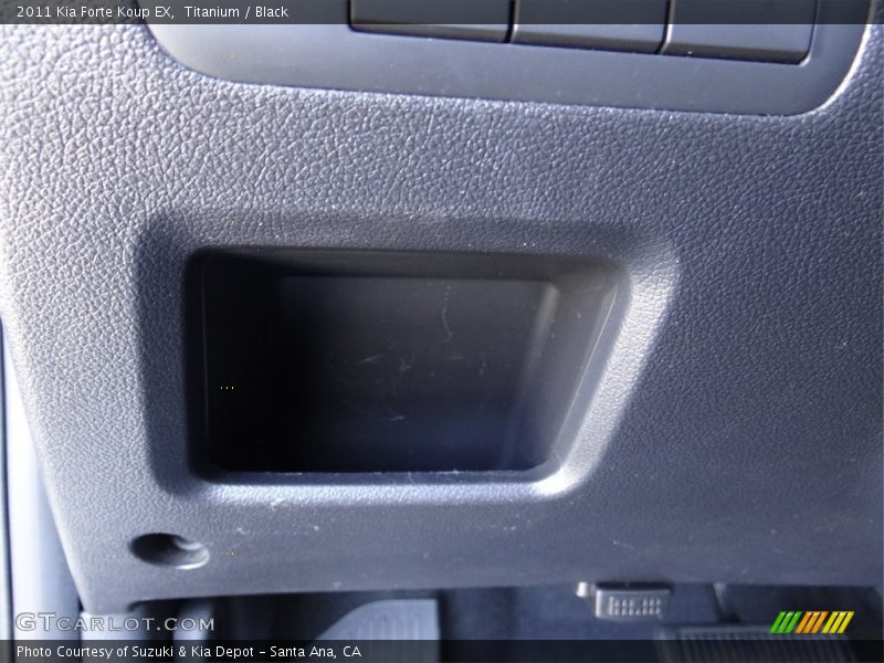 Titanium / Black 2011 Kia Forte Koup EX