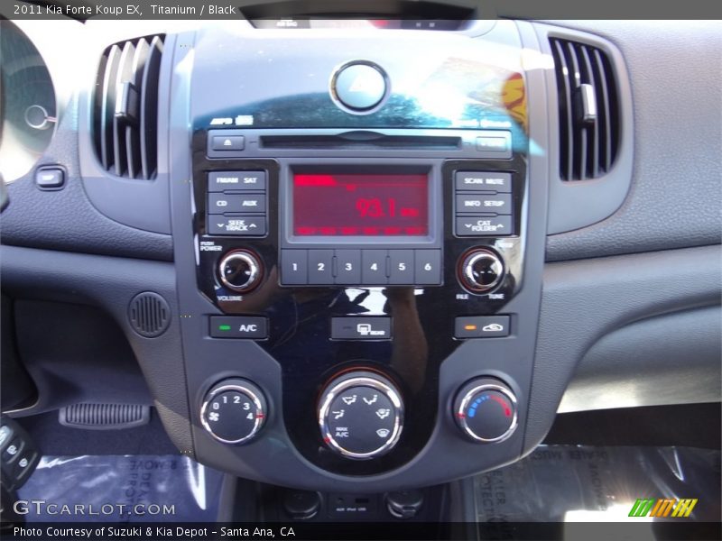 Titanium / Black 2011 Kia Forte Koup EX