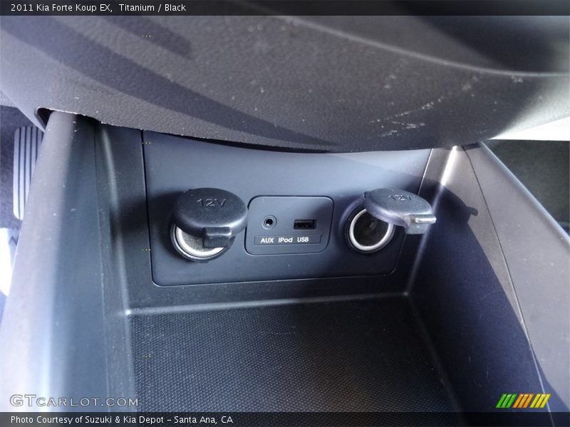 Titanium / Black 2011 Kia Forte Koup EX