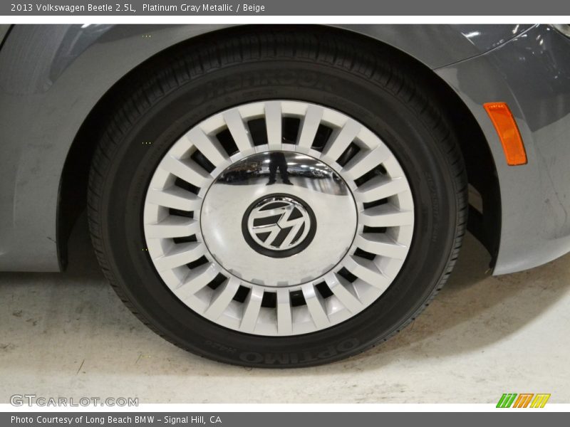 Platinum Gray Metallic / Beige 2013 Volkswagen Beetle 2.5L