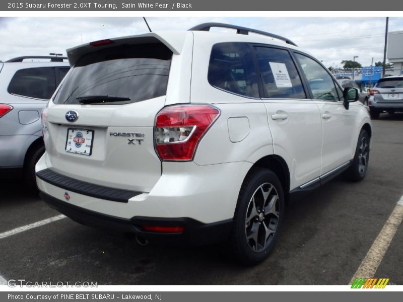 Satin White Pearl / Black 2015 Subaru Forester 2.0XT Touring