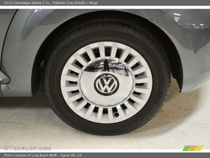 Platinum Gray Metallic / Beige 2013 Volkswagen Beetle 2.5L