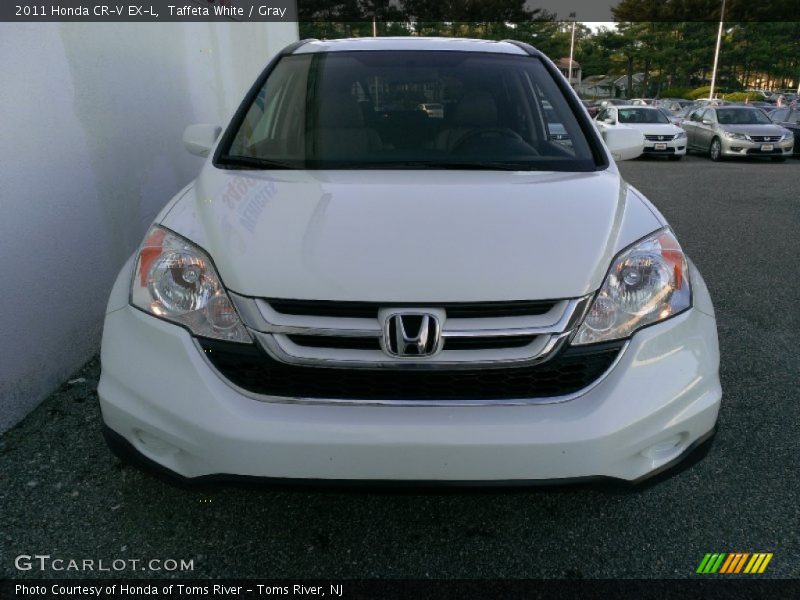 Taffeta White / Gray 2011 Honda CR-V EX-L
