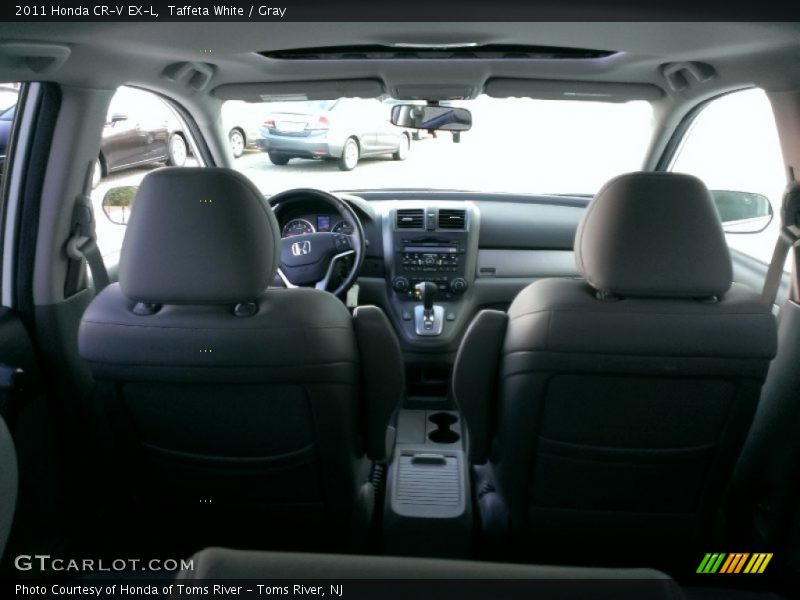 Taffeta White / Gray 2011 Honda CR-V EX-L
