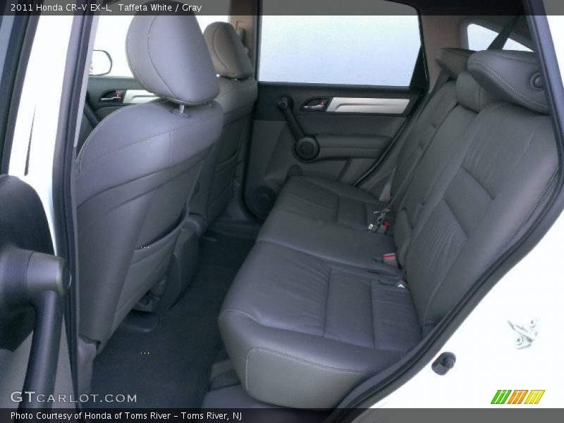 Taffeta White / Gray 2011 Honda CR-V EX-L