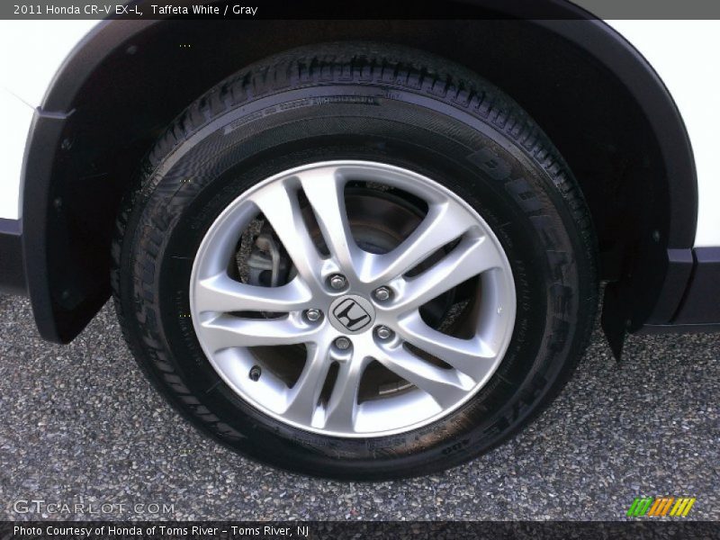 Taffeta White / Gray 2011 Honda CR-V EX-L