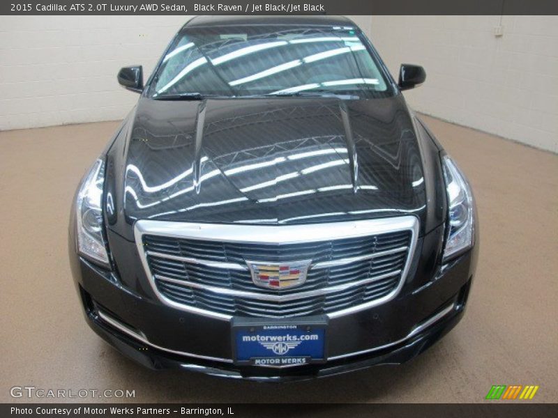 Black Raven / Jet Black/Jet Black 2015 Cadillac ATS 2.0T Luxury AWD Sedan