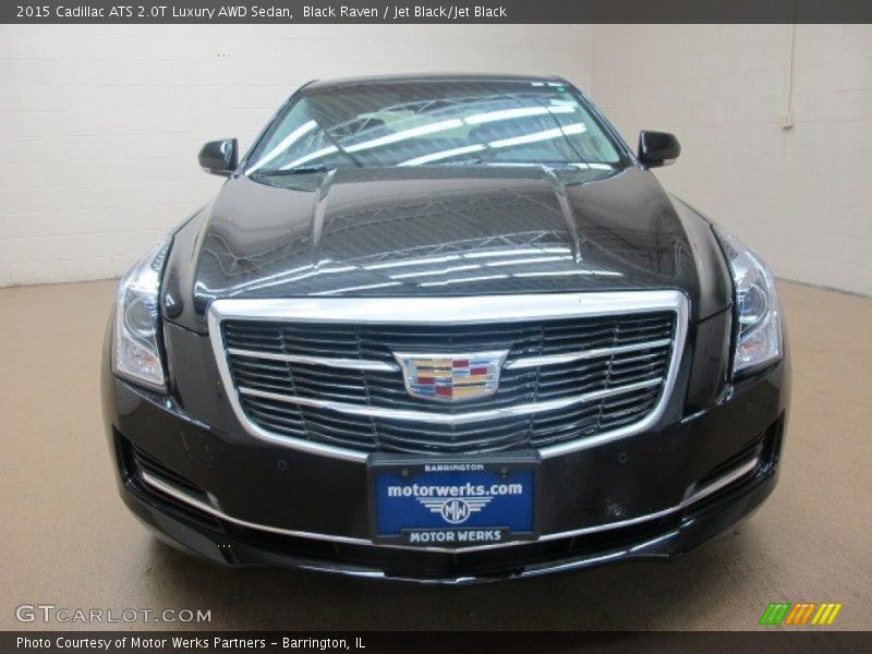 Black Raven / Jet Black/Jet Black 2015 Cadillac ATS 2.0T Luxury AWD Sedan