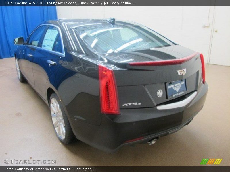 Black Raven / Jet Black/Jet Black 2015 Cadillac ATS 2.0T Luxury AWD Sedan