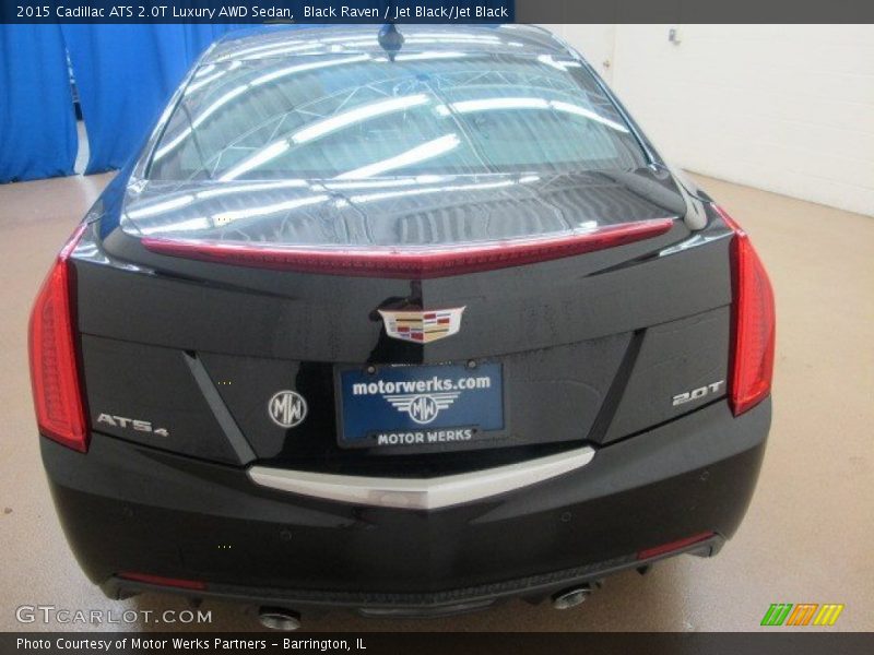 Black Raven / Jet Black/Jet Black 2015 Cadillac ATS 2.0T Luxury AWD Sedan