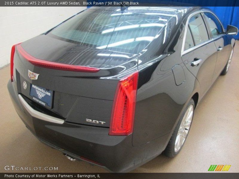 Black Raven / Jet Black/Jet Black 2015 Cadillac ATS 2.0T Luxury AWD Sedan