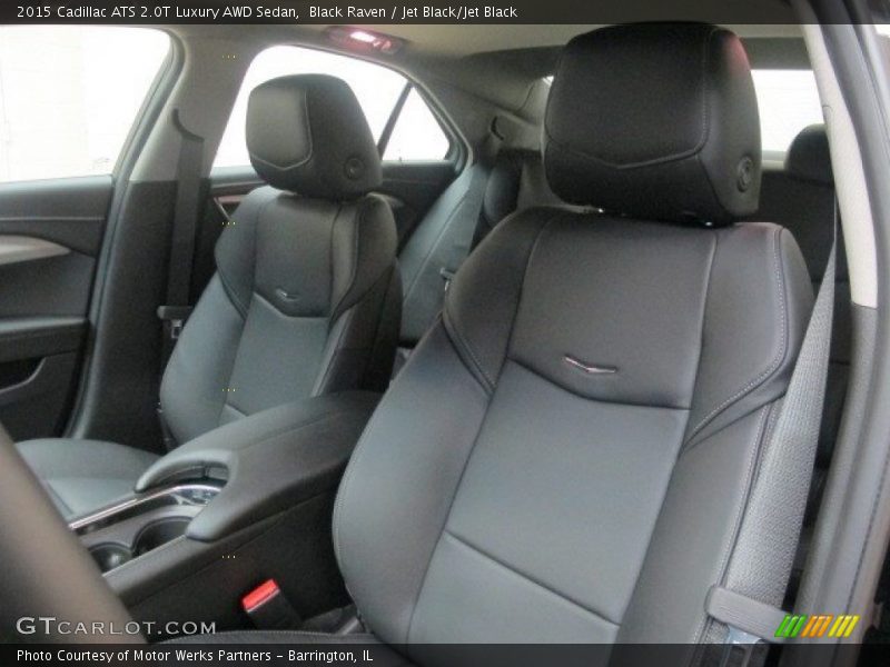 Black Raven / Jet Black/Jet Black 2015 Cadillac ATS 2.0T Luxury AWD Sedan