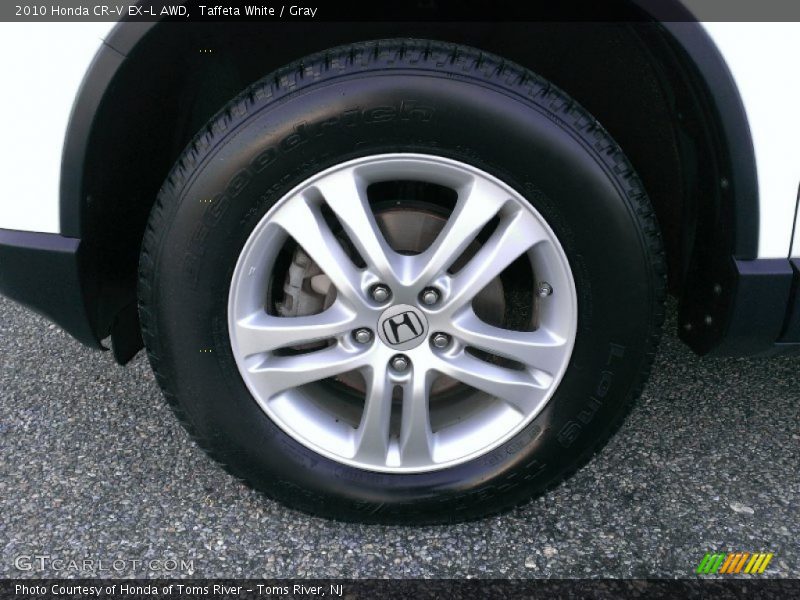 Taffeta White / Gray 2010 Honda CR-V EX-L AWD
