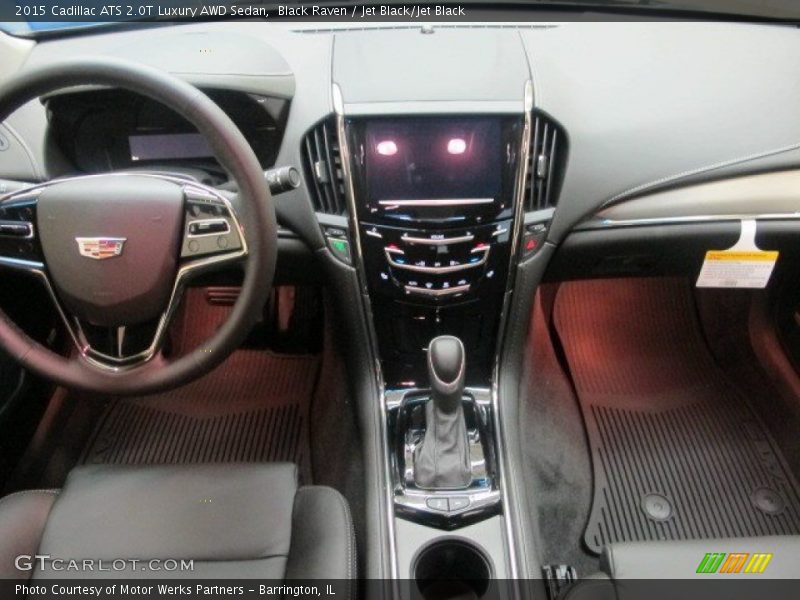 Black Raven / Jet Black/Jet Black 2015 Cadillac ATS 2.0T Luxury AWD Sedan