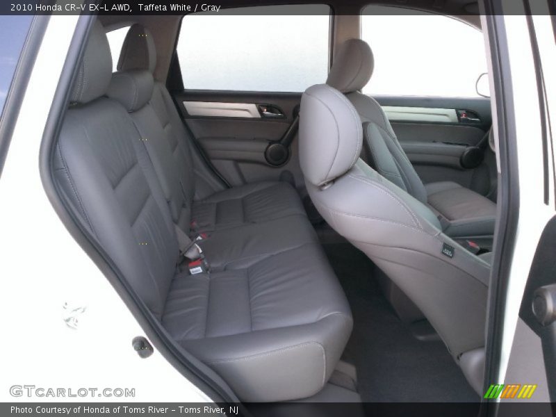 Taffeta White / Gray 2010 Honda CR-V EX-L AWD