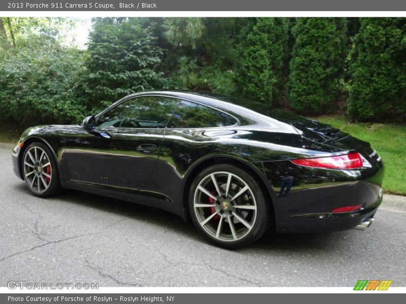 Black / Black 2013 Porsche 911 Carrera S Coupe