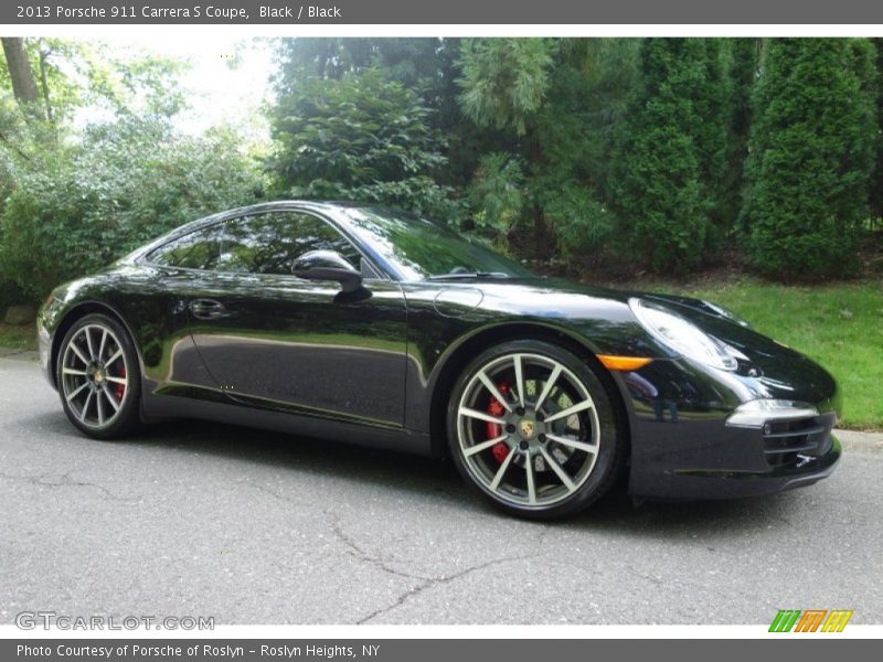 Black / Black 2013 Porsche 911 Carrera S Coupe