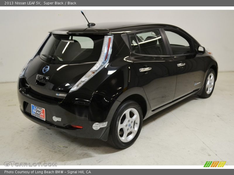 Super Black / Black 2013 Nissan LEAF SV