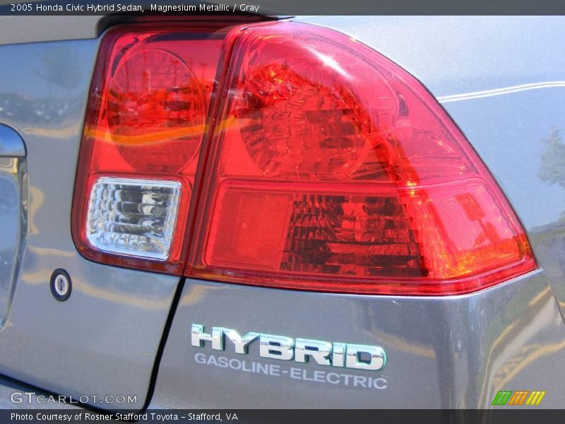 Magnesium Metallic / Gray 2005 Honda Civic Hybrid Sedan