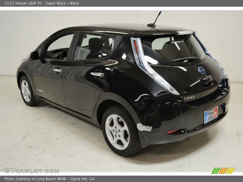 Super Black / Black 2013 Nissan LEAF SV