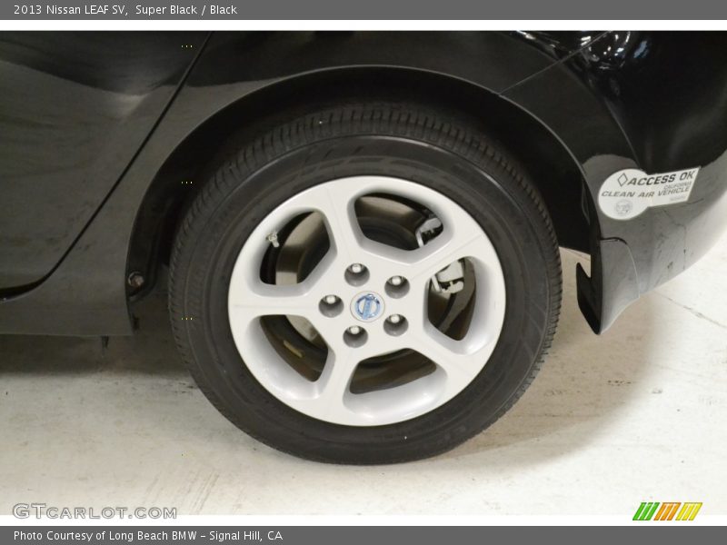 Super Black / Black 2013 Nissan LEAF SV