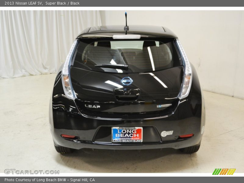 Super Black / Black 2013 Nissan LEAF SV