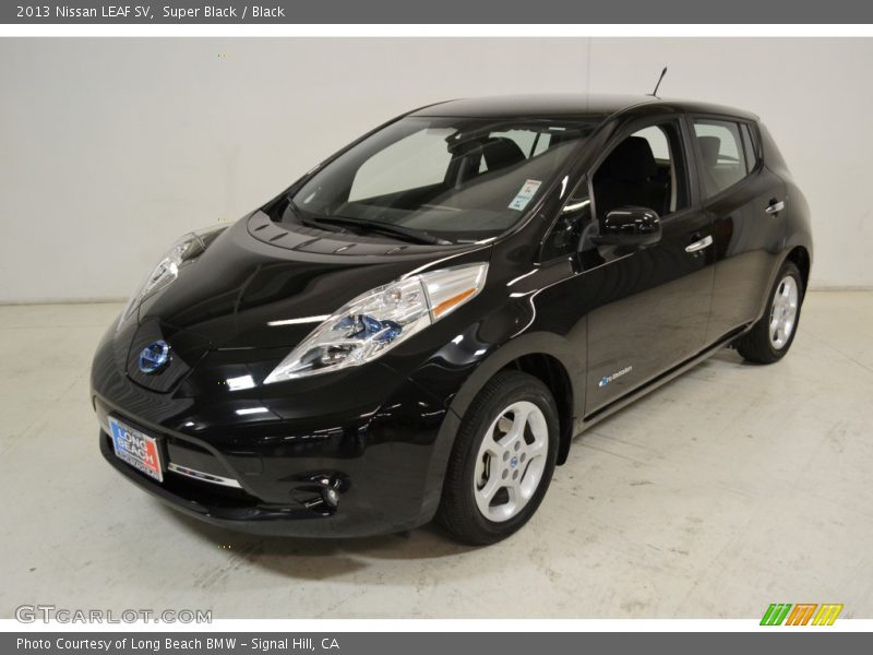 Super Black / Black 2013 Nissan LEAF SV