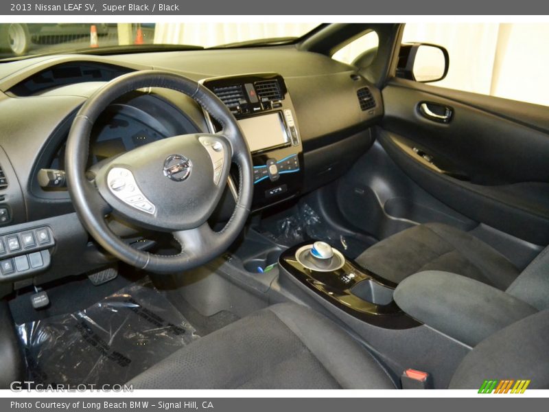 Super Black / Black 2013 Nissan LEAF SV