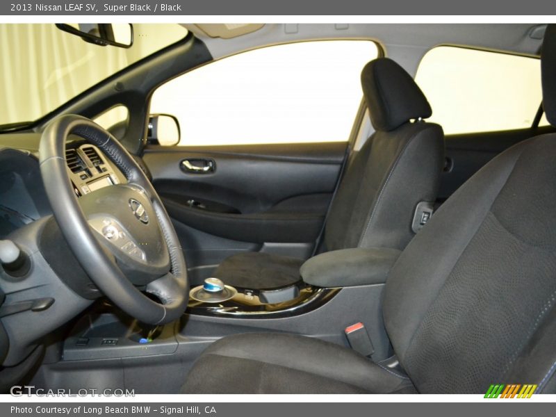 Super Black / Black 2013 Nissan LEAF SV
