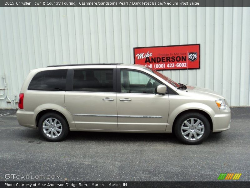 Cashmere/Sandstone Pearl / Dark Frost Beige/Medium Frost Beige 2015 Chrysler Town & Country Touring