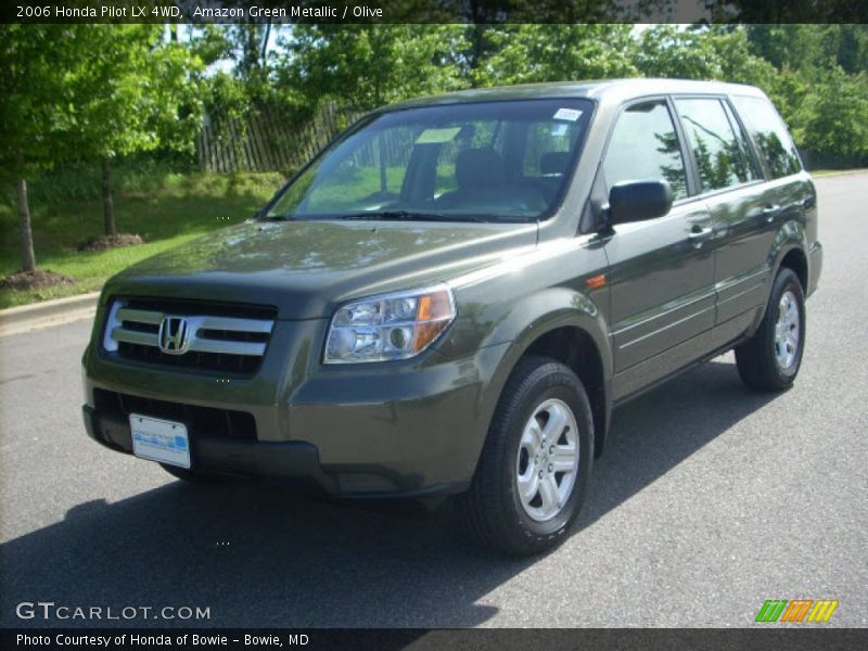 Amazon Green Metallic / Olive 2006 Honda Pilot LX 4WD