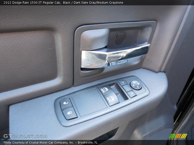 Black / Dark Slate Gray/Medium Graystone 2012 Dodge Ram 1500 ST Regular Cab