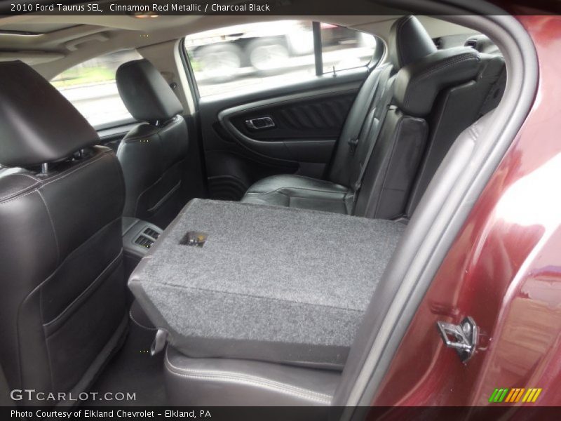 Cinnamon Red Metallic / Charcoal Black 2010 Ford Taurus SEL