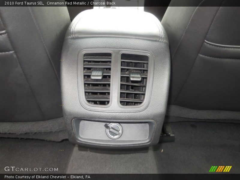 Cinnamon Red Metallic / Charcoal Black 2010 Ford Taurus SEL