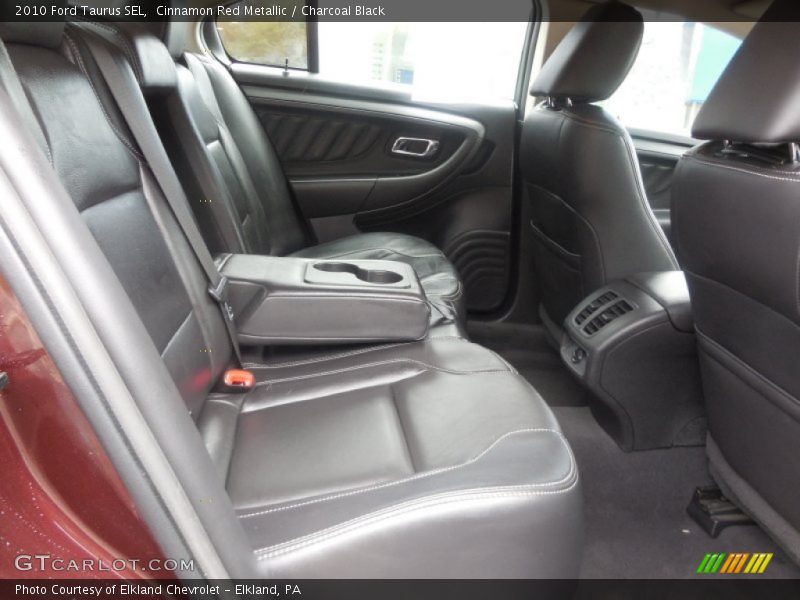 Cinnamon Red Metallic / Charcoal Black 2010 Ford Taurus SEL