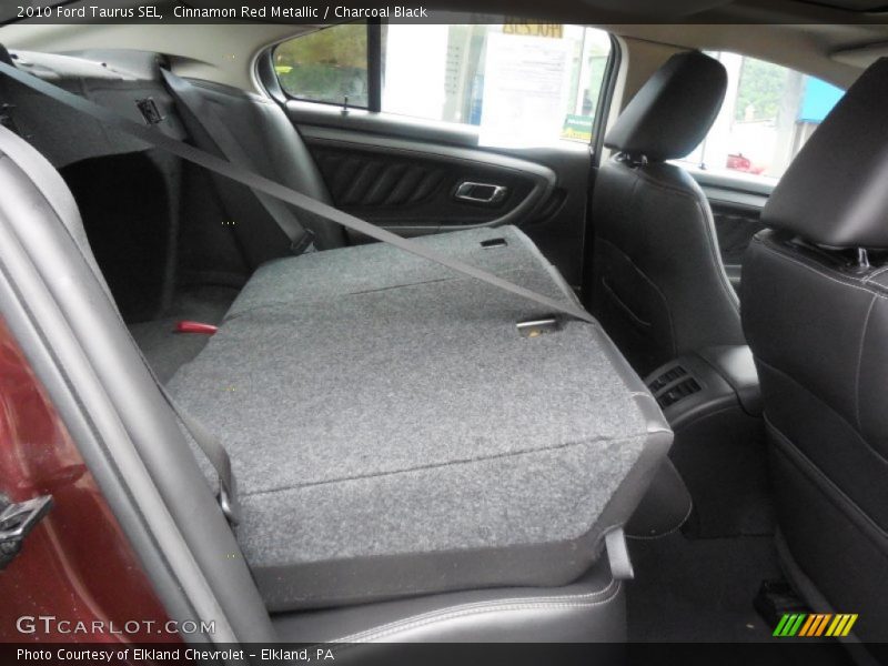 Cinnamon Red Metallic / Charcoal Black 2010 Ford Taurus SEL