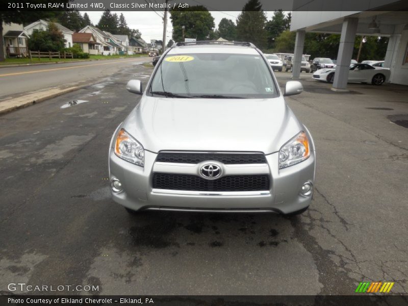 Classic Silver Metallic / Ash 2011 Toyota RAV4 Limited 4WD