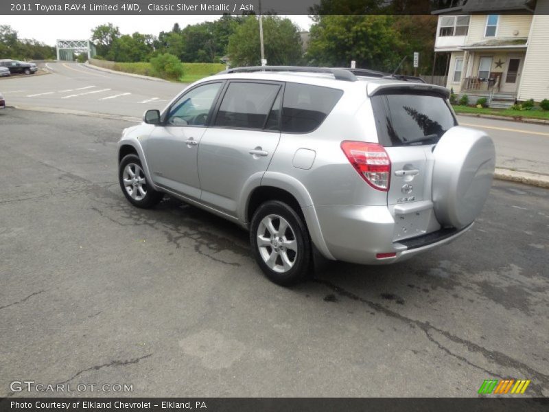 Classic Silver Metallic / Ash 2011 Toyota RAV4 Limited 4WD